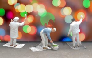painter, bokeh, miniature figures-3845305.jpg